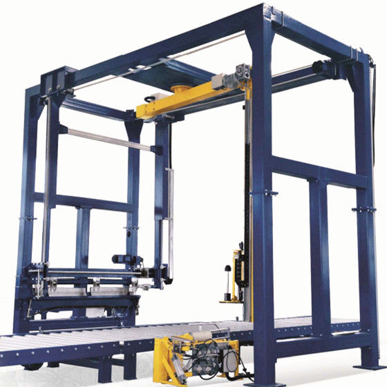 Rotary Arm Pallet Wrapper With Top Sheet Dispenser Manufacturers_For